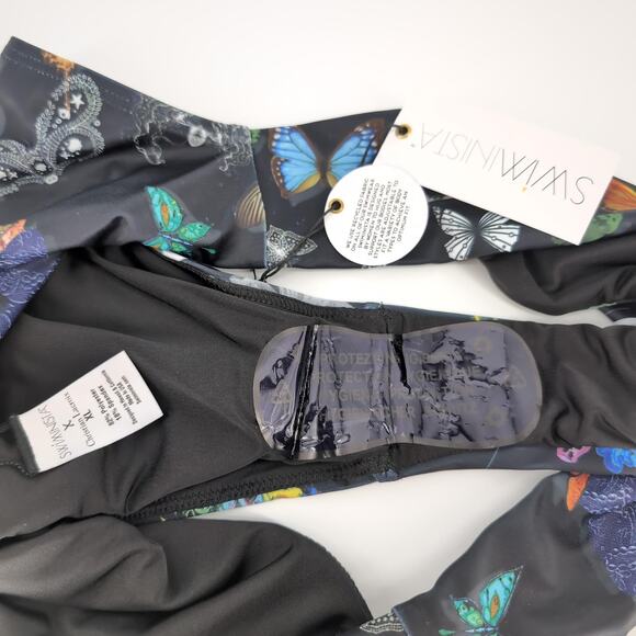 Swiminista x Christian Lacroix Fabulous Bottom Butterfly Parade Print - Size XL - Picture 9 of 16